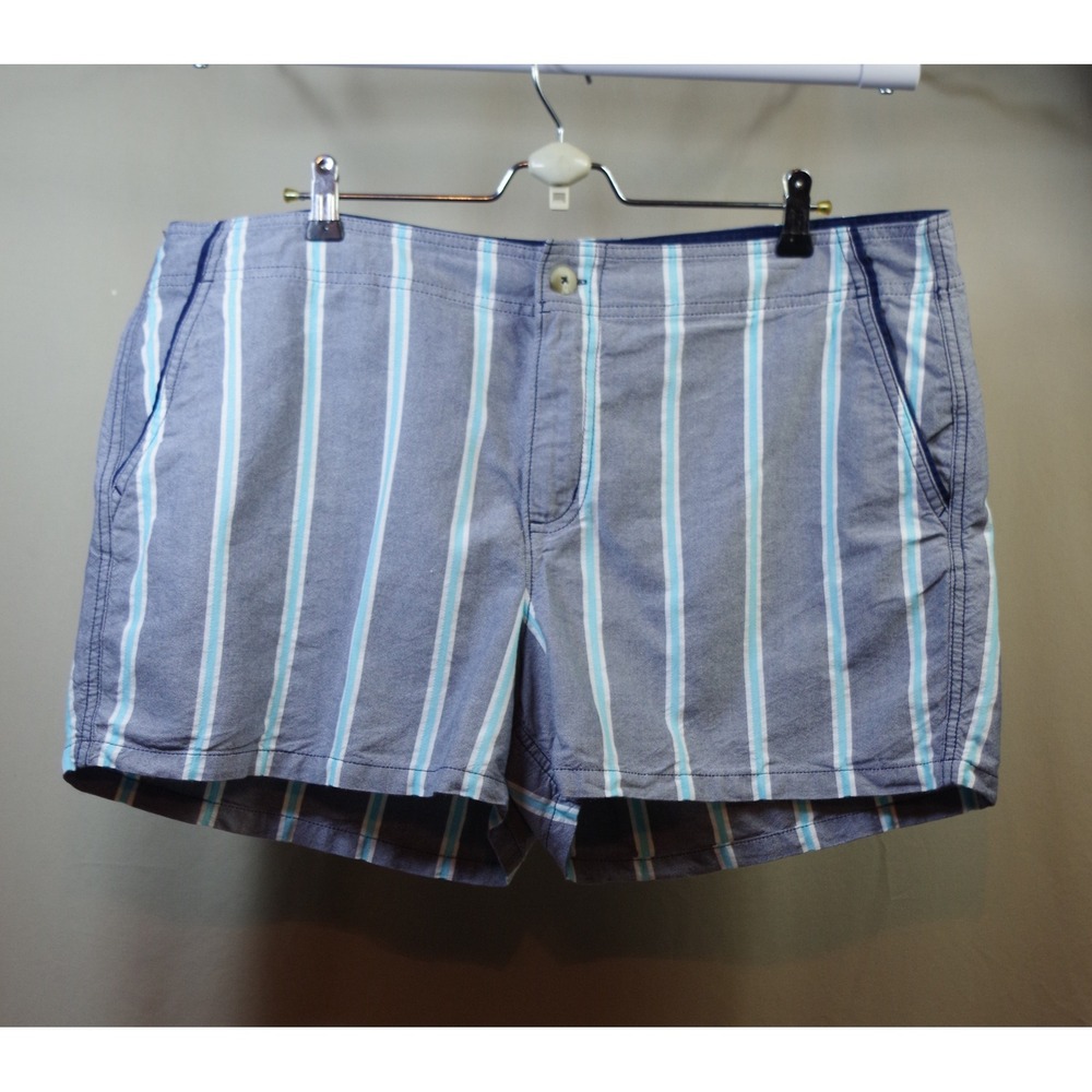 Columbia PFG Women's 18 Performance Fishing Gear Shorts Blue‎ Stripe